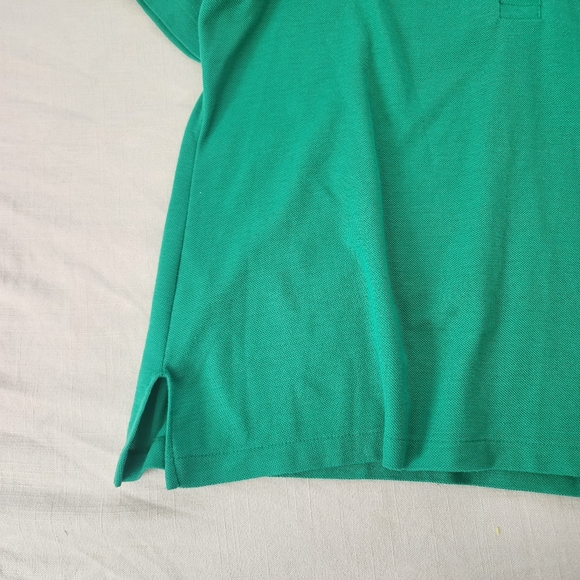 Vintage The Fox JcPenney Green Polo Shirt womens XL - Picture 3 of 7